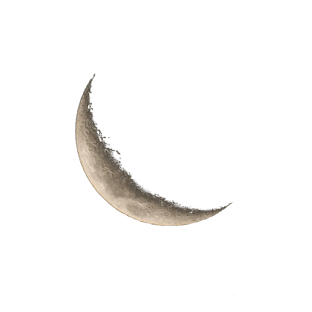 Crescent moon